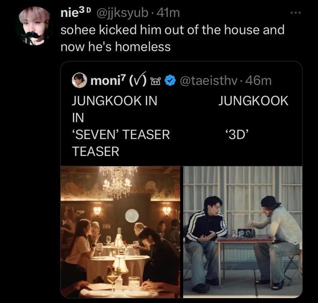 Jung Kook khoe visual “bảnh” trai, lang thang khắp nơi cùng Jack Harlow vì bị Han So Hee đuổi ra khỏi nhà? - Ảnh 5. Jung Kook khoe visual “bảnh” trai, lang thang khắp nơi cùng Jack Harlow vì bị Han So Hee đuổi ra khỏi nhà? - Ảnh 5.