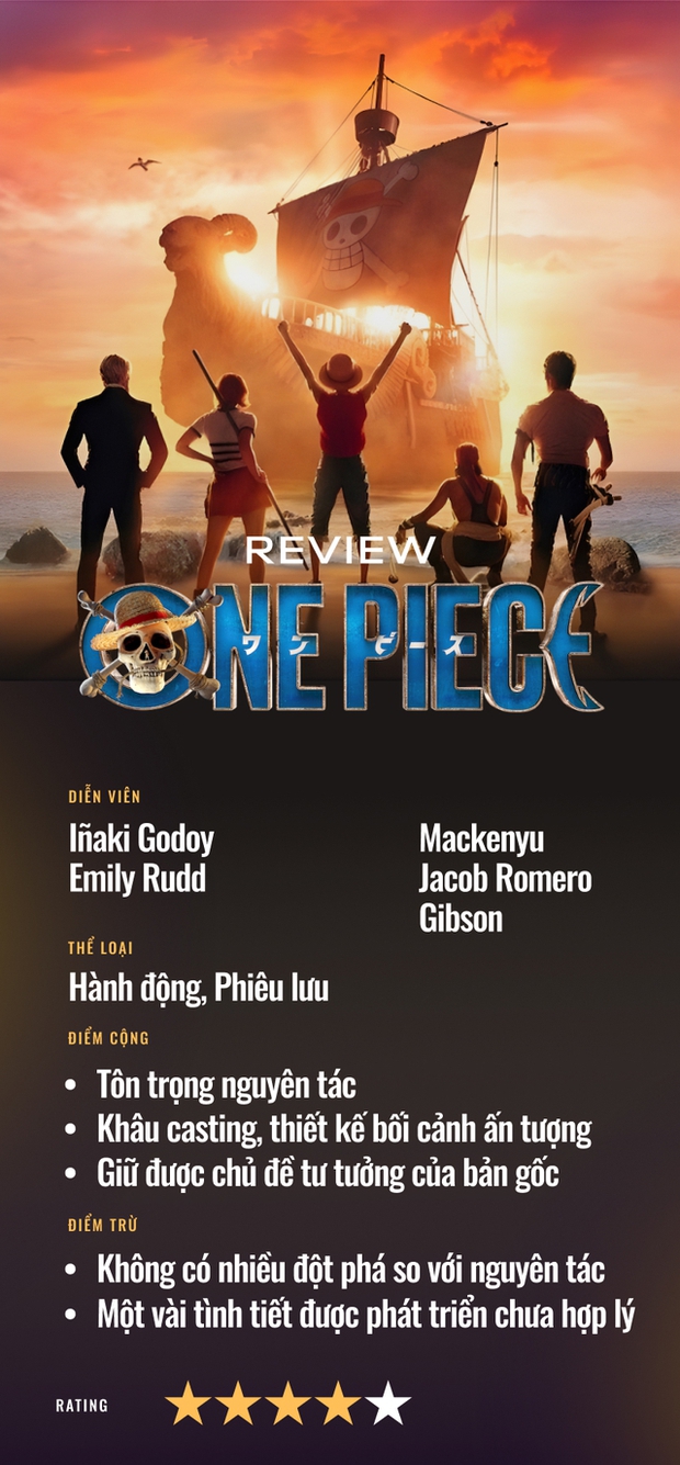 One Piece: Live-action gây sốt với bản chuyển thể xuất sắc, đập tan lời nguyền