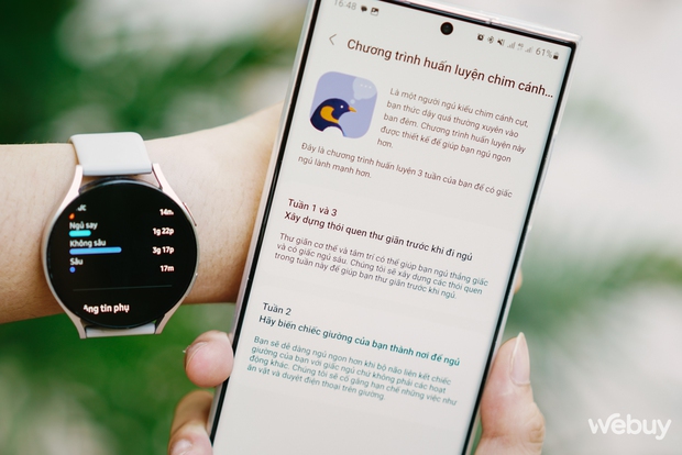 Đánh giá Samsung Galaxy Watch6 Classic: Nâng cấp từ người theo dõi thành người huấn luyện - Ảnh 16.