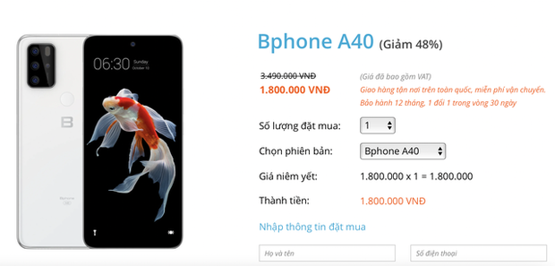 Từng được mệnh danh “Siêu phẩm hàng đầu thế giới”, Bphone nay được rao bán với giá chỉ hơn 1 triệu đồng - Ảnh 3.