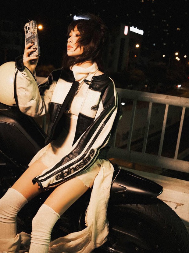 Hiền Hồ gây sốc khi từ một siêu xe G63 chuyển sang đam mê lái môtô