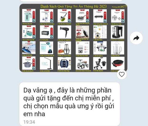 Mất hơn 500 triệu đồng vì nhận quà tri ân khách hàng miễn phí - Ảnh 1.