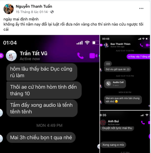Trâm Anh yêu cầu Rap Việt trao cúp cho JustaTee, nhưng đến nay chưa hề trao đổi câu nào