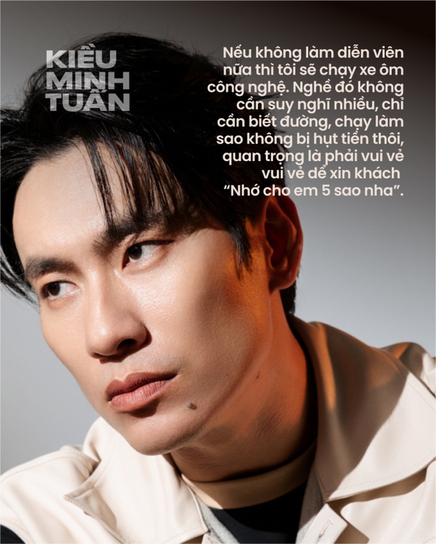Kiều Minh Tuấn: Chuyển từ diễn viên sang xe ôm công nghệ, niềm vui chính là sự nhớ đến điểm danh 5 sao