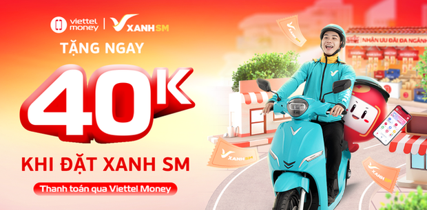 Viettel Money và Xanh SM bắt tay chiêu đãi người dùng bằng loạt voucher hấp dẫn: Sự kết hợp bùng nổ của hai siêu ứng dụng! - Ảnh 1.