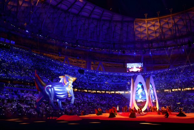 Vẻ đẹp long lanh trong lễ khai mạc VCK Asian Cup 2023