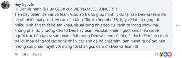 Bình luận của giám đốc sản xuất show Vietnamese Concert của Hoàng Thùy Linh