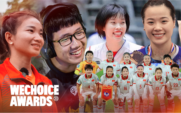 Cộng đồng fan thể thao hôm nay gửi lời mời bình chọn cho 5 ngôi sao tại WeChoice Awards 2023