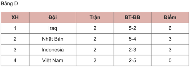 Thua Indonesia, tuyển Việt Nam bị loại sớm khỏi Asian Cup 2023 - Ảnh 2.