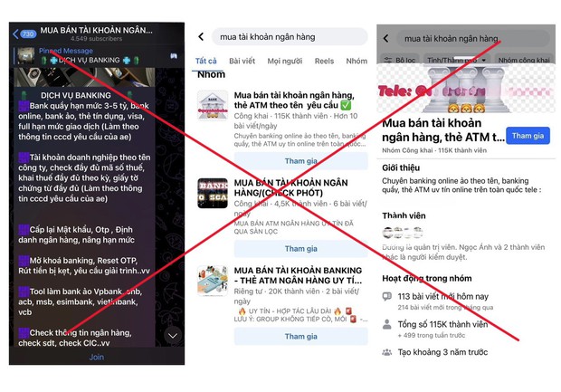 Tài khoản ngân hàng rác là nguồn cơn của lừa đảo tài chính qua mạng - Ảnh 1.