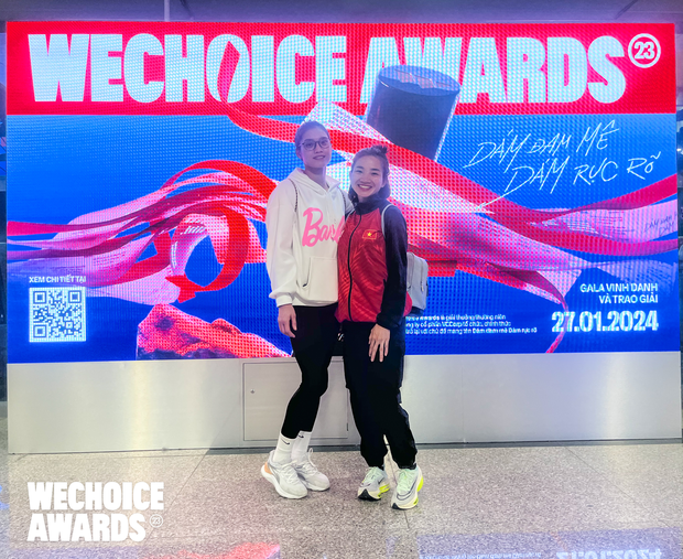 “Nữ hoàng điền kinh” Nguyễn Thị Oanh, á quân boxing thế giới Nguyễn Thị Tâm đổ bộ WeChoice Awards 2023: sẵn sàng viết câu chuyện của “Giấc mơ Việt Nam” - Ảnh 1.