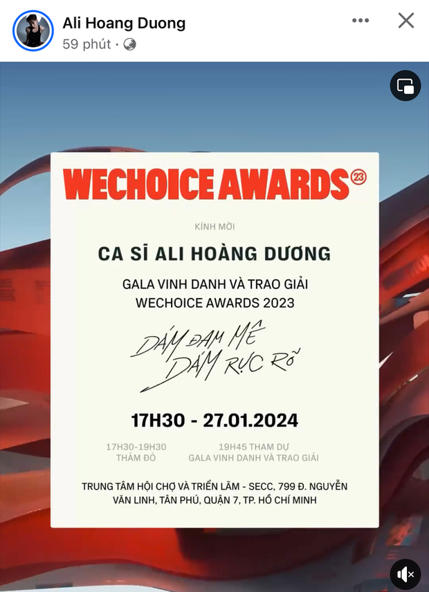 Dàn sao Việt rần rần trước thềm WeChoice Awards 2023: Vợ chồng Trường Giang nôn nao đổ bộ, Thanh Hằng hào hứng khoe thiệp mời - Ảnh 14.