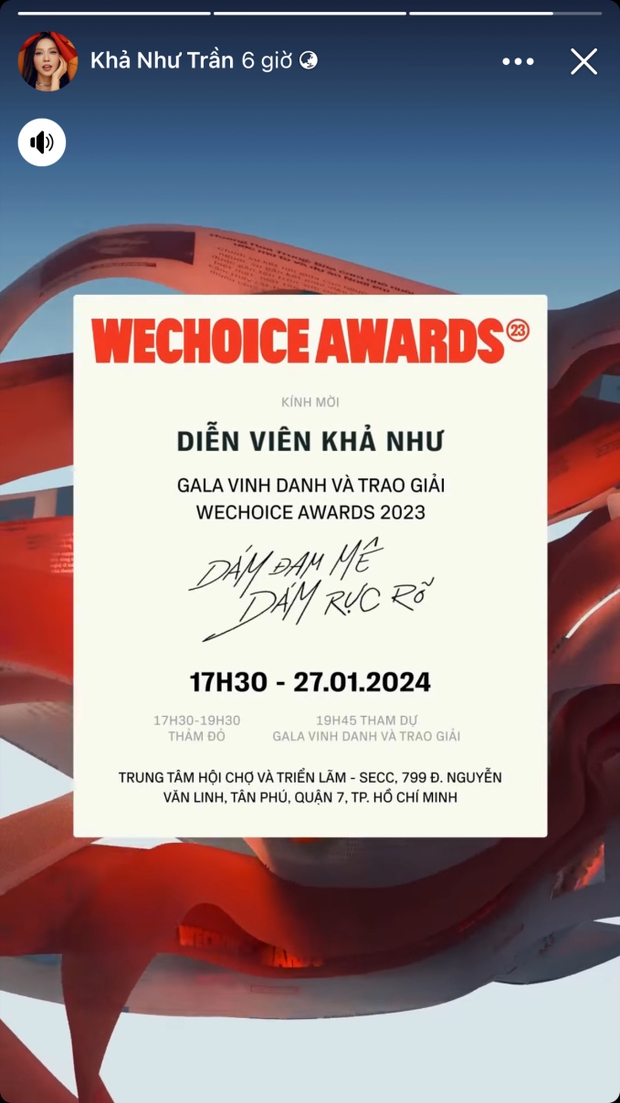 Cập nhật nóng trước thềm WeChoice Awards 2023: Trấn Thành - Khánh Vân và dàn sao rộn ràng check-in, Hòa Minzy háo hức chờ đợi điều này - Ảnh 6.