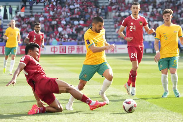 Kết quả Asian Cup 2023 hôm nay 28/1: Thua đậm Australia, Indonesia bị loại - Ảnh 1.