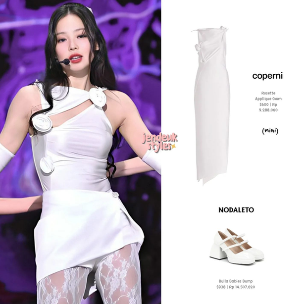 Set đồ gần 38 triệu khiến Jennie nhận nhiều tranh cãi: Người khen xinh như tiên, kẻ chê bai kém sang - Ảnh 3. Set đồ gần 38 triệu khiến Jennie nhận nhiều tranh cãi: Người khen xinh như tiên, kẻ chê bai kém sang - Ảnh 3.