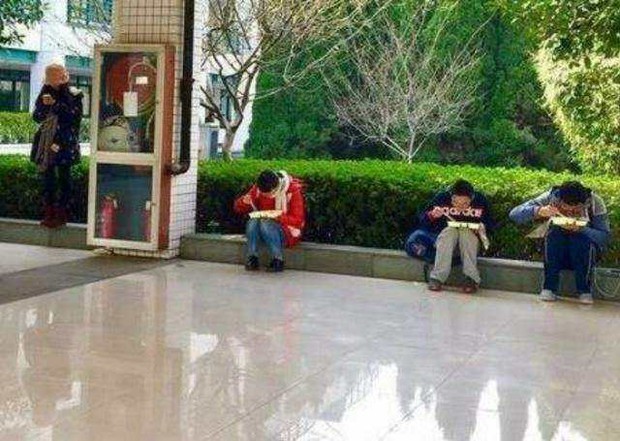 Bức ảnh sinh viên trường top ăn trưa bất ngờ viral: Nhìn vào cuối cùng cũng hiểu tại sao họ lại trở thành học bá! - Ảnh 1.