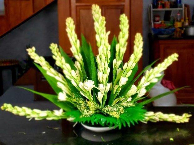 Ý nghĩa đặc biệt của hoa huệ trắng khi cắm trên bàn thờ không phải ai cũng biết - Ảnh 6.