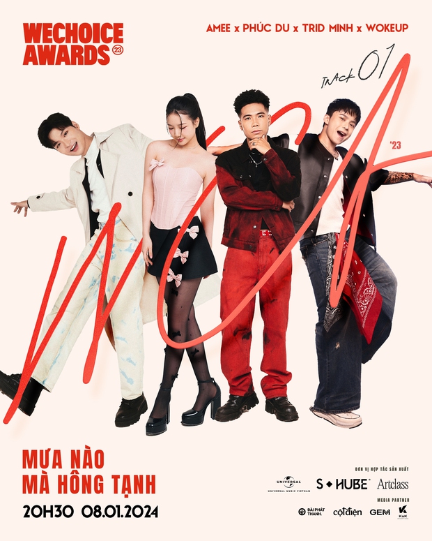 AMEE tái hợp Phúc Du nhờ 2 nhà sản xuất WOKEUP và Trid Minh, tiết lộ tên bài hát hot trend!