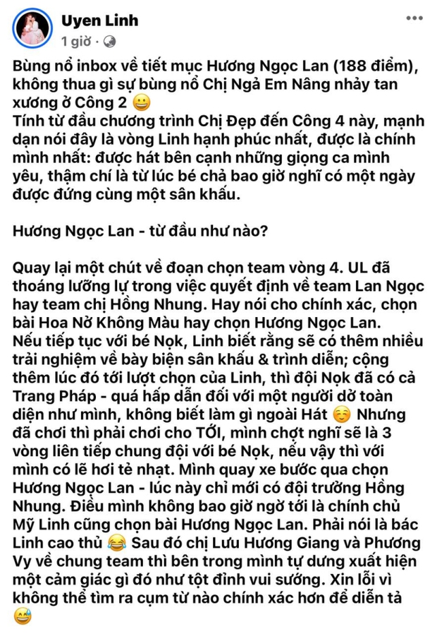 Hồng Nhung - Uyên Linh được tán dương, Hương Ngọc Lan gặp bất công điểm số