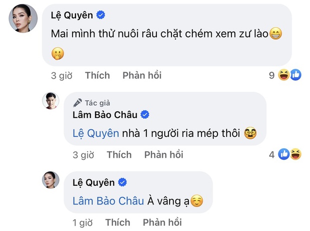 Lệ Quyên giữa ồn ào Đạp gió: Quấn quýt bên Lâm Bảo Châu, công khai trêu đùa trên MXH - Ảnh 3.