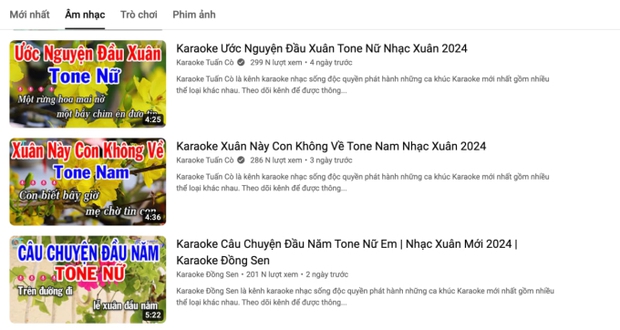 Thánh karaoke thi nhau đẩy loạt clip lọt top thịnh hành YouTube nhân dịp Tết đến, thánh ế Đức Phúc cũng phải nhường chỗ! - Ảnh 1.