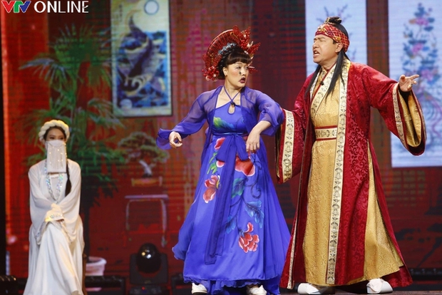 Gala cười 2024: Quang Thắng, Thái Sơn méo mặt vì bị Vân Dung thử lòng - Ảnh 4.