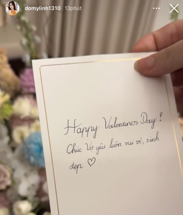 Giàu như Chủ tịch CLB Hà Nội tặng quà Valentine gì mà khiến hoa hậu Đỗ Mỹ Linh tỉnh ngủ - Ảnh 1.