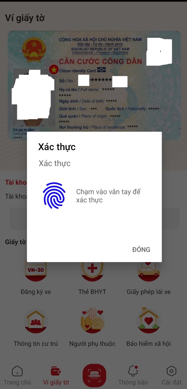 Cách đăng nhập bằng vân tay trên VNeID, đảm bảo thuận tiện, bảo mật và an toàn - Ảnh 8.