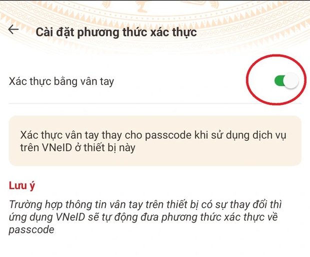 Cách đăng nhập bằng vân tay trên VNeID, đảm bảo thuận tiện, bảo mật và an toàn - Ảnh 7.