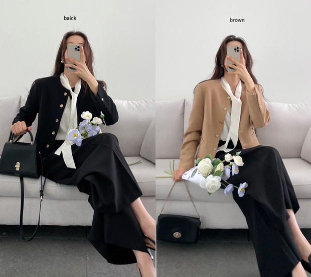 Khai xuân năm Rồng với outfit vừa sang chảnh, vừa hack chân dài cùng quần âu công sở - Ảnh 2.