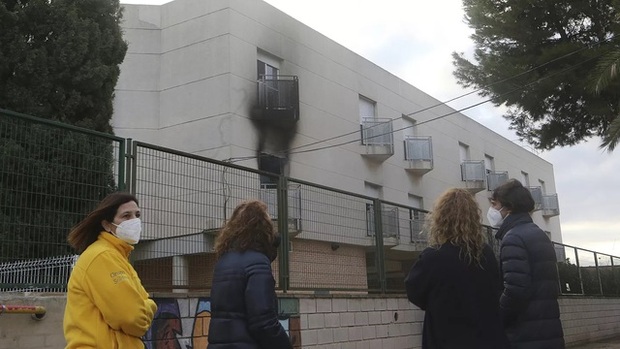 Cháy nhà dưỡng lão ở Tây Ban Nha - Ảnh 2.