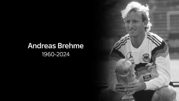 Huyền thoại Andreas Brehme qua đời ở tuổi 63 - Ảnh 1. Huyền thoại Andreas Brehme qua đời ở tuổi 63 - Ảnh 1.