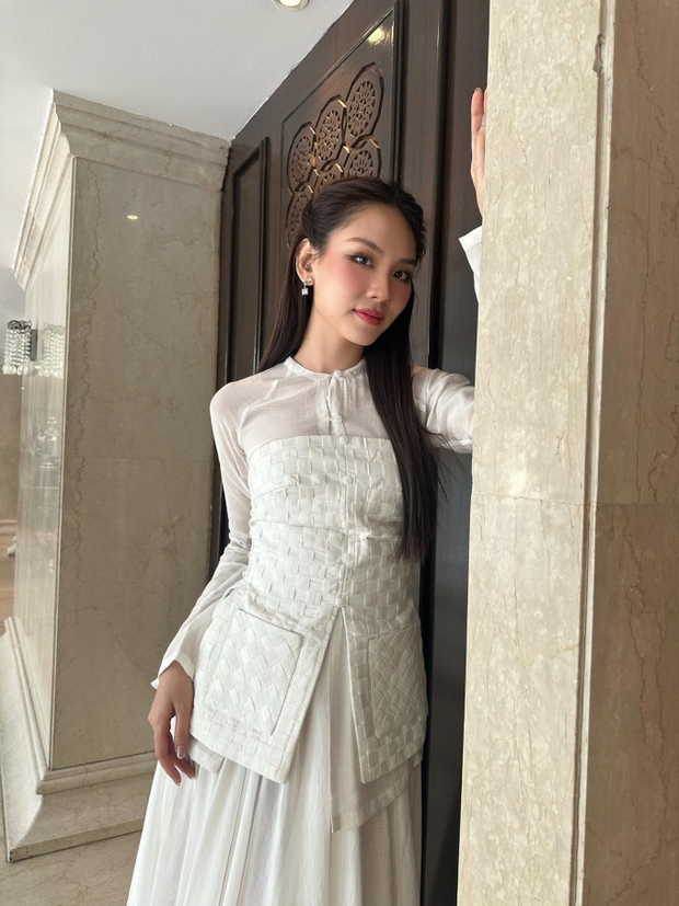 1 Hoa hậu đem See tình đi thi quốc tế, còn hát hit NewJeans giao lưu với đối thủ! - Ảnh 6.