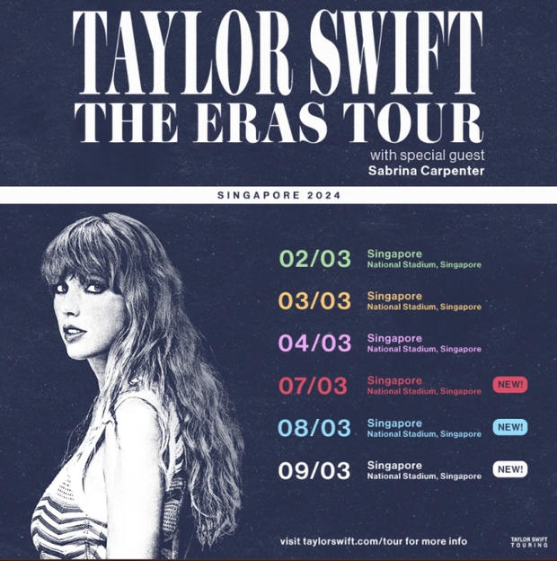 Everything about where the 6-night Taylor Swift concert will take place in Singapore, most importantly how to escape the crowd at midnight!  - Photo 1.