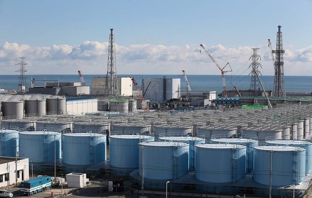 Nước nhiễm phóng xạ rò rỉ ở nhà máy Fukushima - Ảnh 1.