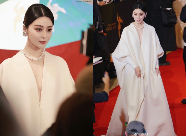Thảm đỏ Giải thưởng Điện ảnh châu Á: Phạm Băng Băng chặt chém với đồ cắt xẻ táo bạo, Triệu Lệ Dĩnh đẹp diễm lệ lấn át Lee Young Ae