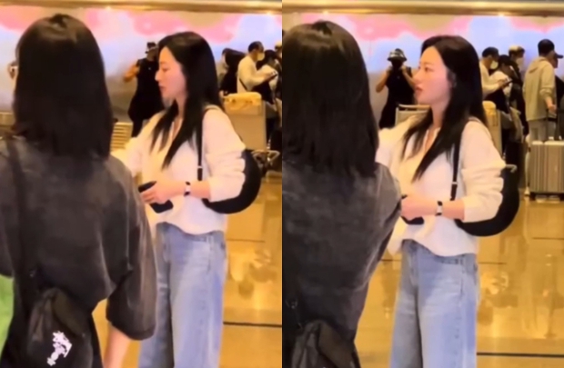 Tiểu tam Cô Đi Mà Lấy Chồng Tôi phát sáng tại sân bay