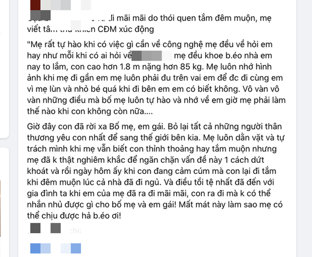 Cậu bé học lớp 10 tử vong sau khi tắm đêm: Bác sĩ cảnh báo nguy cơ từ thói quen tai hại - Ảnh 1.