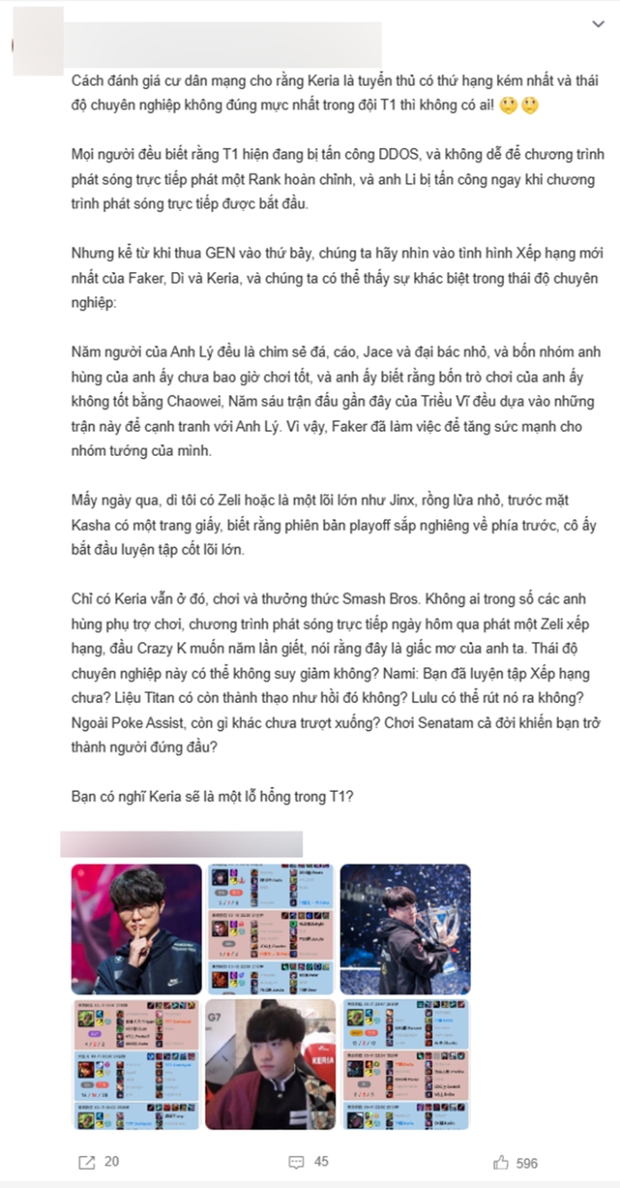 Keria bất ngờ trở thành đối tượng công kích vì lối chơi đã trở thành thương hiệu - Ảnh 3.