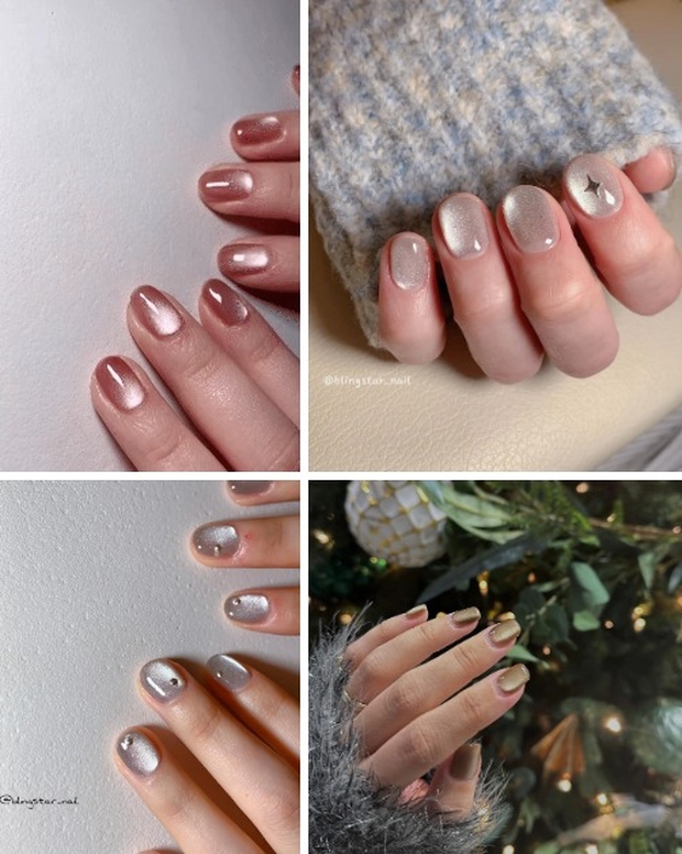 7 mẫu nail đẹp nức nở: Jisoo khởi xướng 1 xu hướng, hay ho nhất là cái tên dải ngân hà - Ảnh 1.