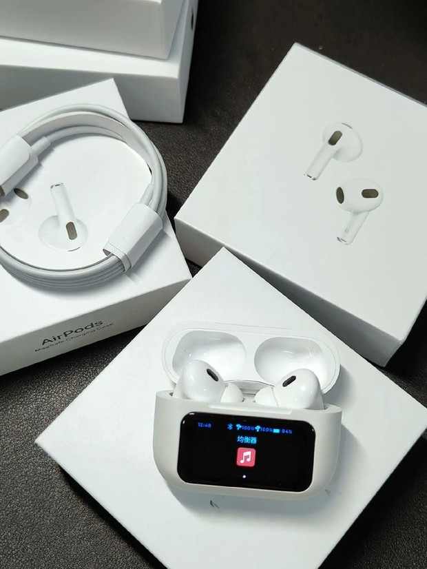 Pháp sư Trung Hoa chế tạo thành công AirPods Pro nhái tích hợp màn hình OLED cảm ứng: Đến Apple cũng phải chào thua! - Ảnh 3.