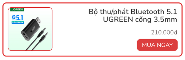 Món phụ kiện này giúp biến loa, tai nghe thường thành không dây, có loại giá chỉ từ 185.000đ - Ảnh 10.