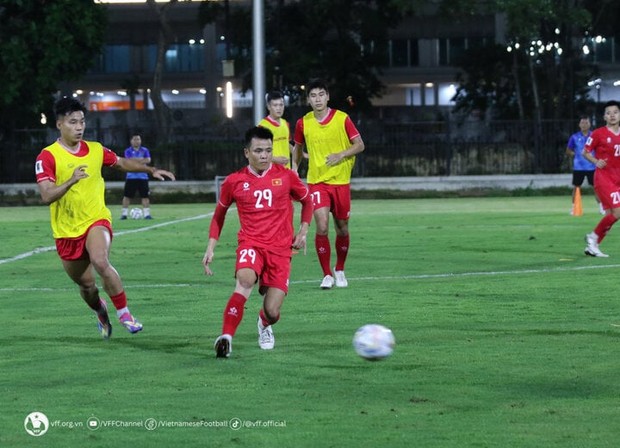 Đội tuyển Việt Nam tập hết công suất - Ảnh 9.