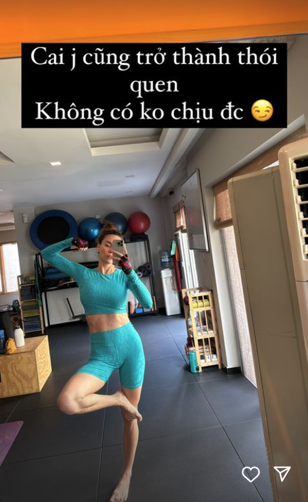 Hồ Ngọc Hà tiết lộ thói quen không có không chịu được để cơ bụng như tượng tạc sau khi sinh 3 con - Ảnh 1.