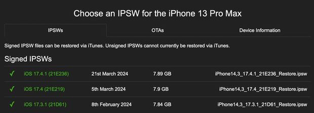 Chuyện lạ: Apple bất ngờ cho phép người dùng hạ cấp iOS - Ảnh 1.