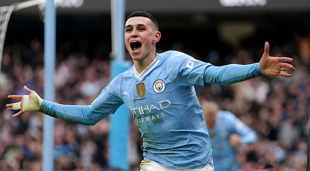 Foden xuất sắc, Man City thắng ngược Man Utd - Ảnh 1.