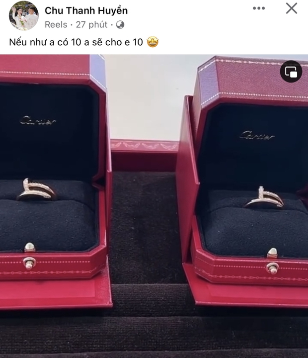 Chu Thanh Huyền khoe nhẫn đôi với Quang Hải - Ảnh 1