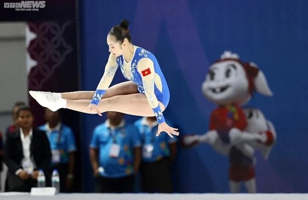 VĐV Aerobic Trần Hà Vi bị cấm thi đấu 2 năm - Ảnh 1
