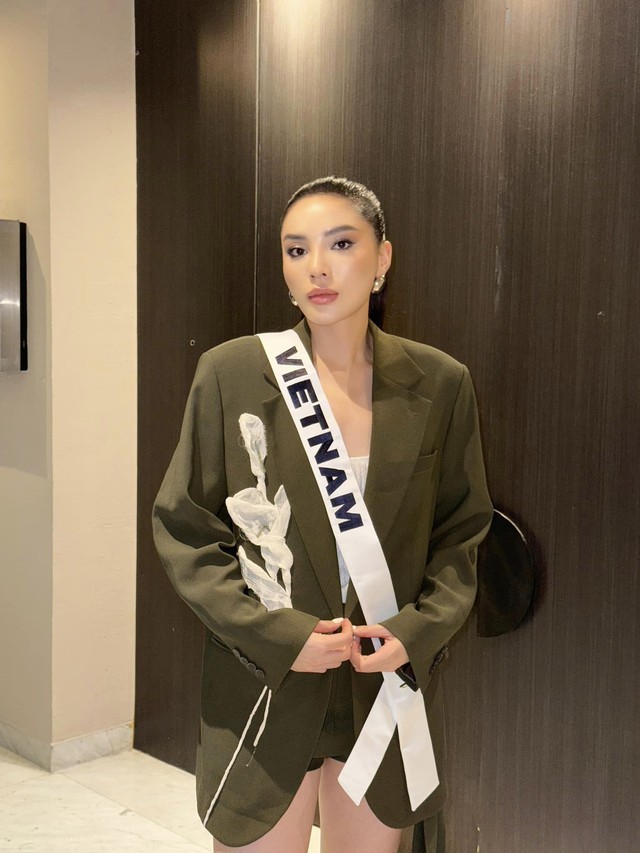 Hoa hậu Kỳ Duyên lúng túng, di chuyển gấp khi bị đặt câu hỏi tại Miss Universe 2024- Ảnh 5.