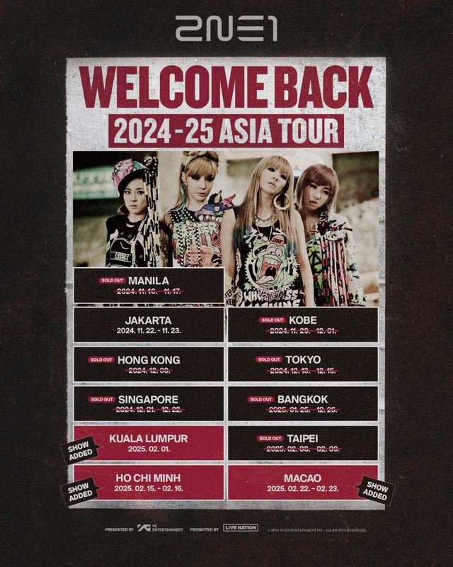 HOT: 2NE1 xác nhận tổ chức 2 đêm concert tại Việt Nam vào năm 2025- Ảnh 1.